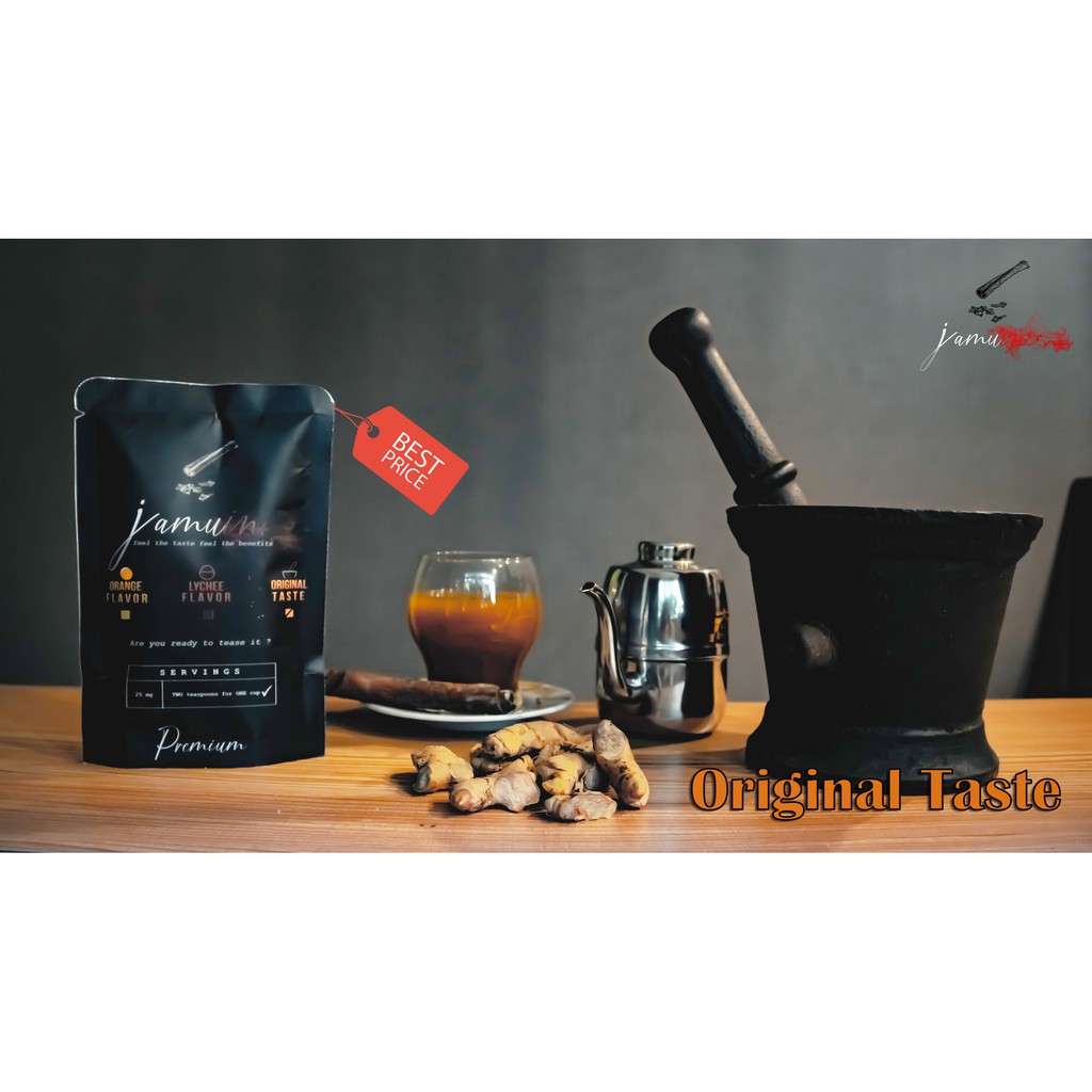 

Jamu Tradisional Modern Minuman Serbuk Instant Original Taste ASLI 100%
