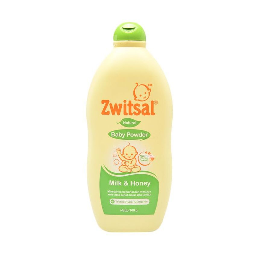 Zwitsal Powder Natural Milk And Honey 300 gr