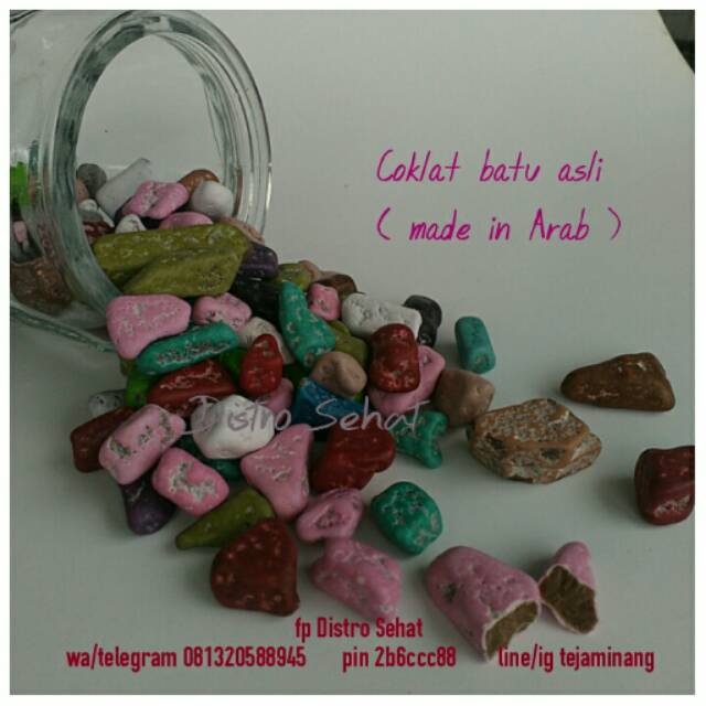 Coklat Batu Kerikil 100 Gr Asli Arab Bukan Kw China Shopee Indonesia