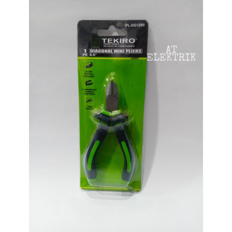 Tang Potong Tekiro 4,5&quot; / Hand tools / Diagonal mini pliers ( PL - DG1290 )