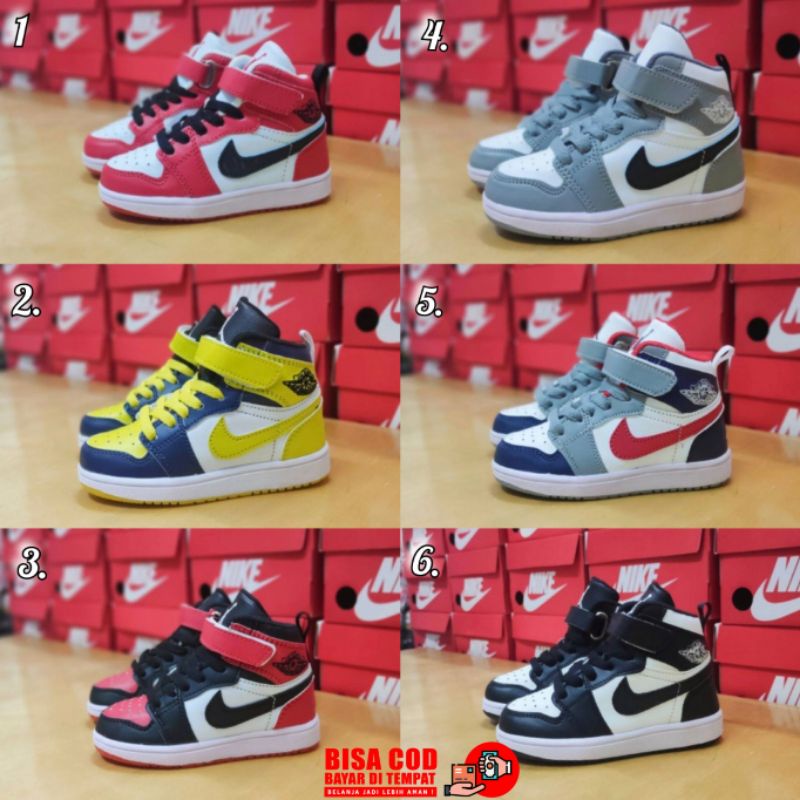 Sepatu Jordan Anak Laki Laki Perempuan Import Quality