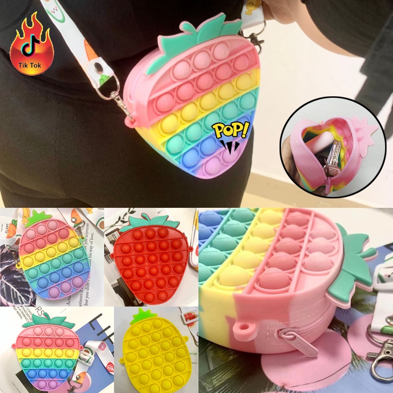 Tas Selempang Anak Sling Bag Pop It