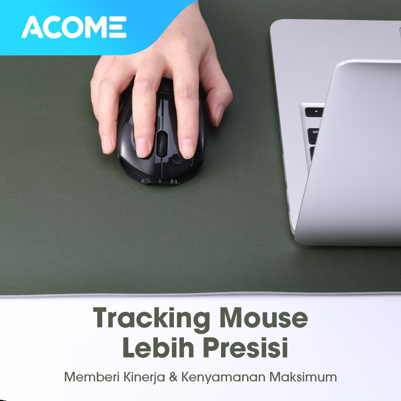 ACOME Mouse Pad XL Premium Bahan Kulit 70cm x 30cm AMP02