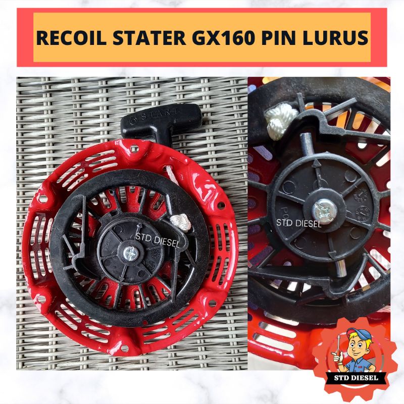RECOIL STATER GX160 GX200 MODEL HONDA PIN LURUS