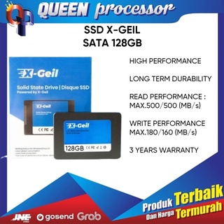 SSD 128GB SATA III X-GEIL GARANSI 3 TAHUN