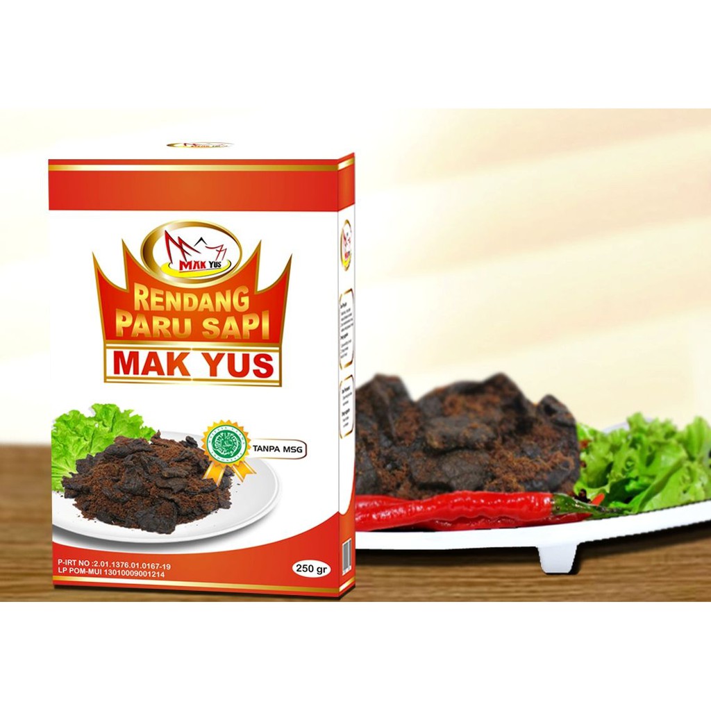 

Rendang Paru Sapi