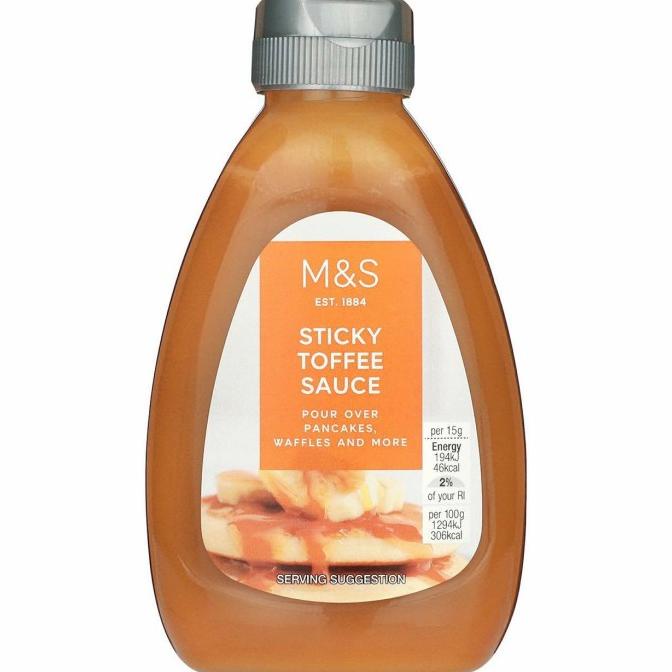 

MARKS & SPENCER Sticky Toffee Sauce 310g ---NEW---