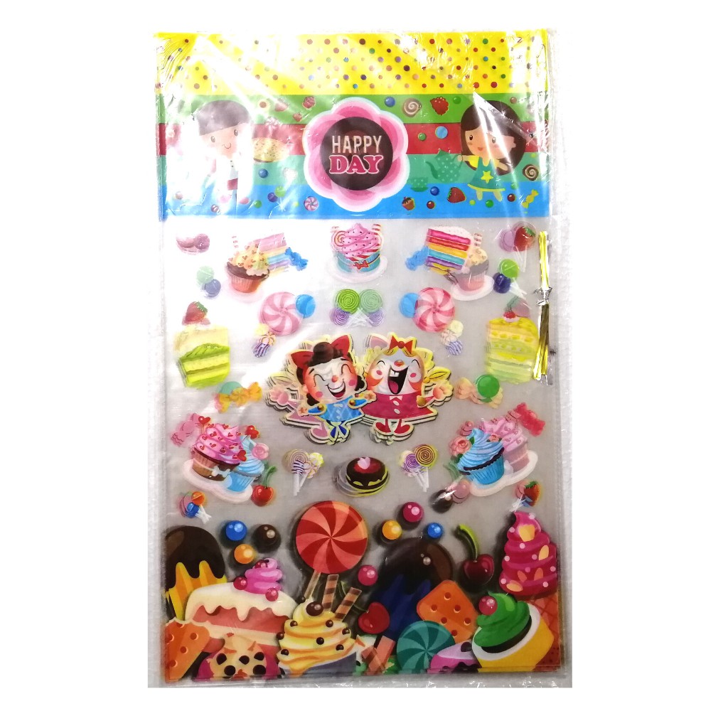 

Minicart Kantong Souvenir Ulang Tahun 27x41cm isi 10 pcs - 2741