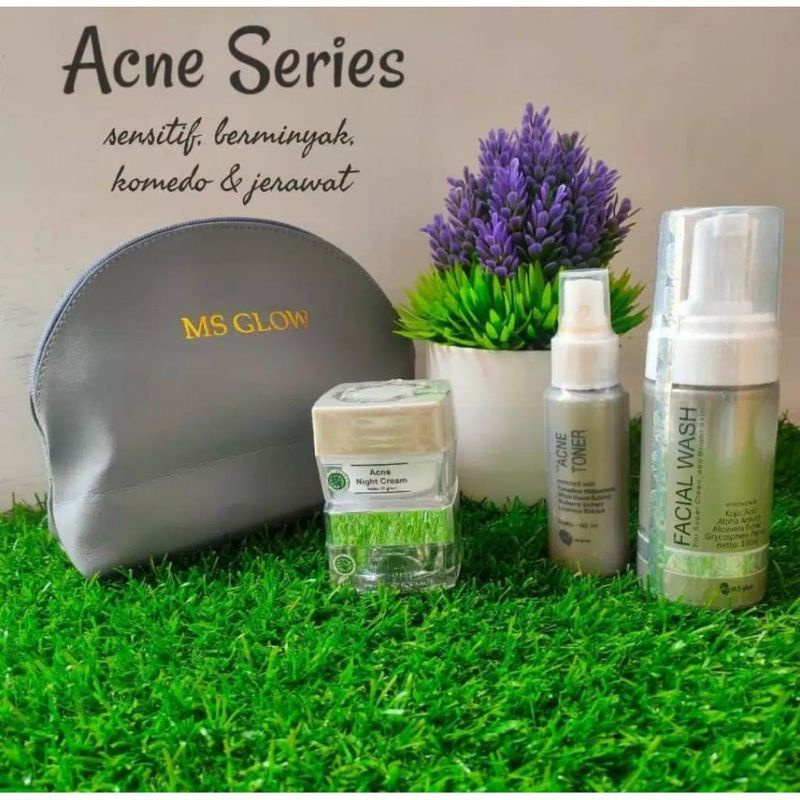 Jual PAKET WAJAH ACNE SERIES (KULIT BERJERAWAT) | Shopee Indonesia