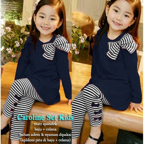 Caroline Set Kids - Central Grosir Fashion (CGF) - Usia 5 Thn - 8 Thn - Matt Spandek