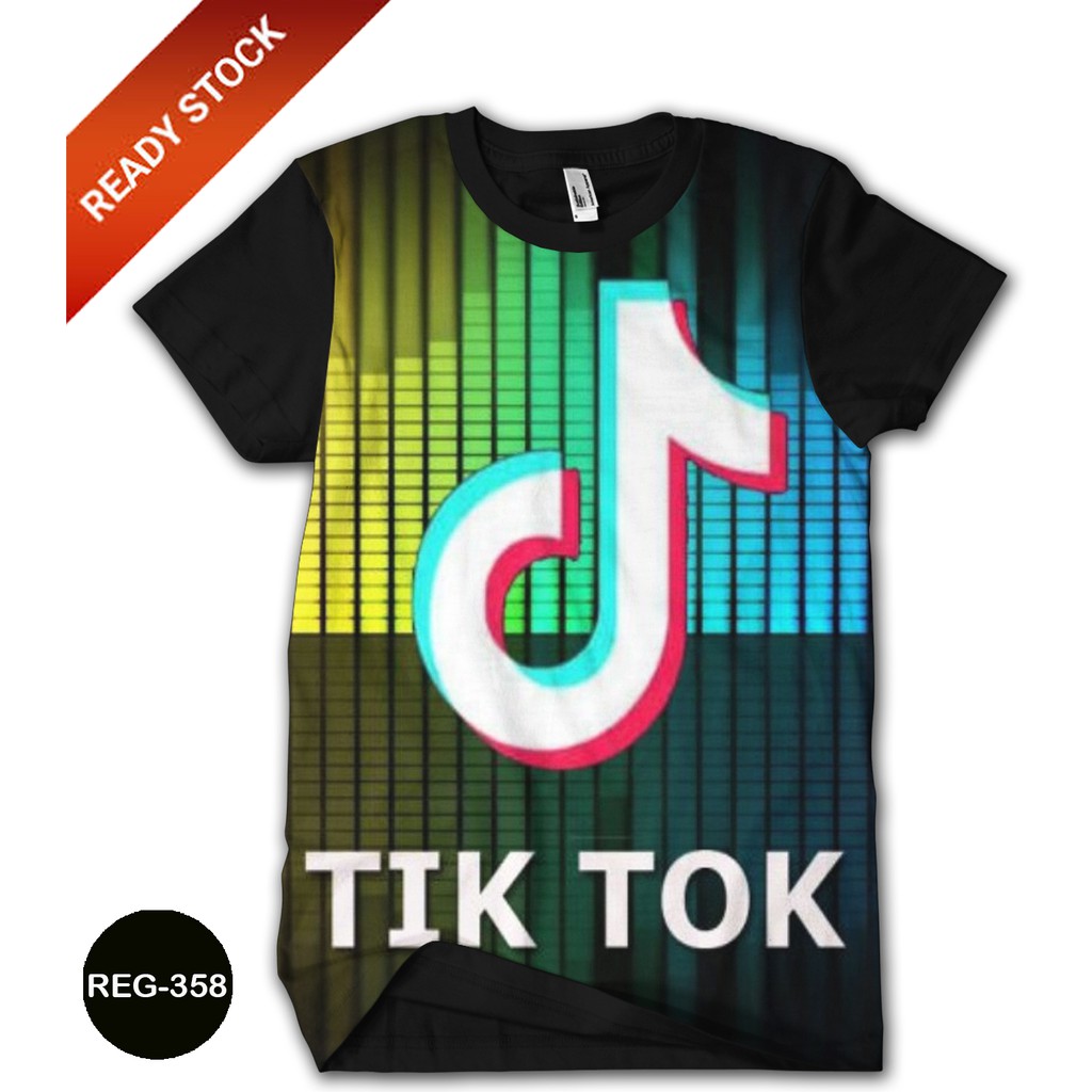 Kaos TikTok Viral 3D Baju Anak Murah Meriah #REG-358