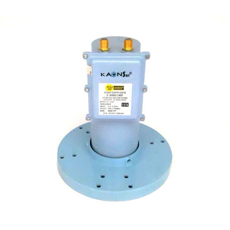 LNB Kaonsat Parabola Single C Band Dual Output / 2 Receiver 13K