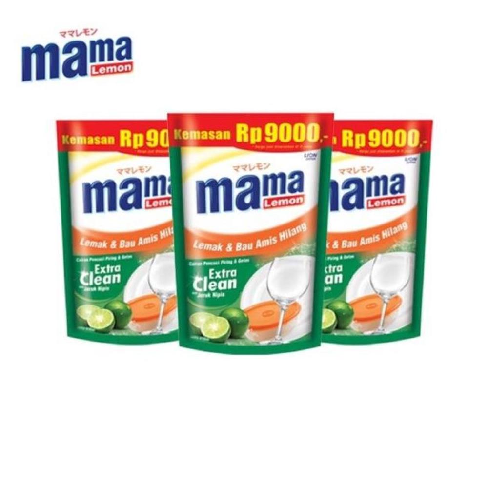 Mama Lemon Jeruk Nipis Pouch 450Ml Triple Pack