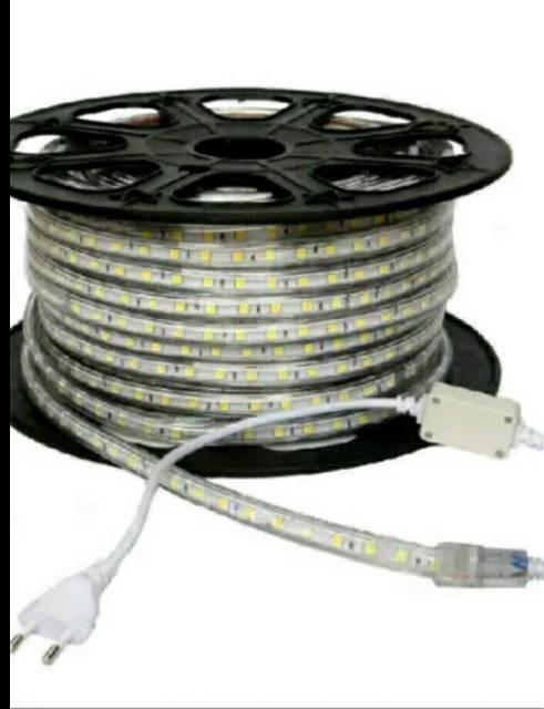 Led strip roll 220V. Led strips roll. Lampu penjor pohon. Outdoor. Waterproof.