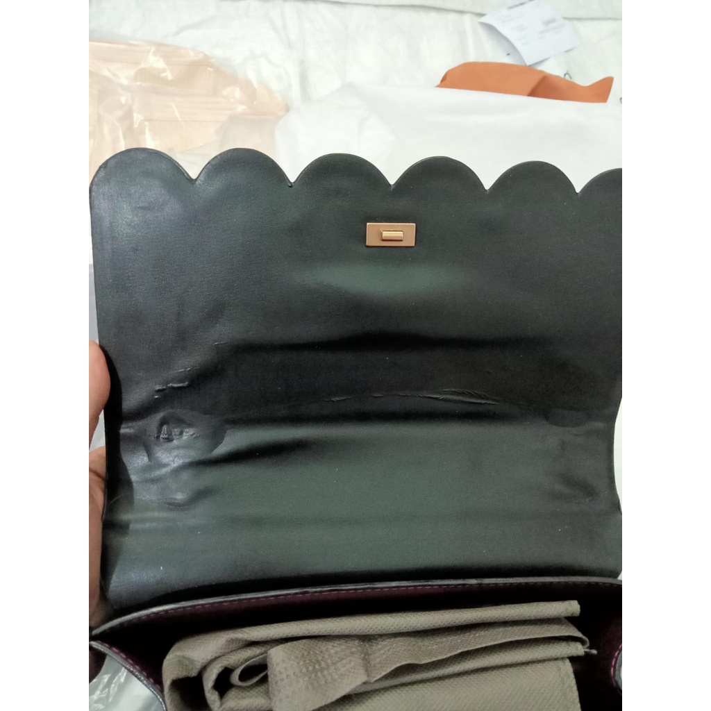 REJECT TERKELUPAS 3195 TAS WANITA IMPORT SLEMPANG HANDBAG [1KG 1PC] PERFECT CORNER