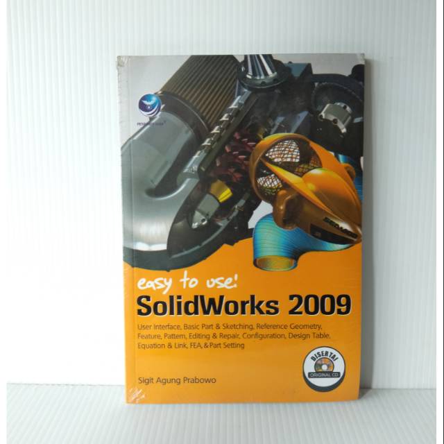 Buku Easy to use Solidworks 2009 (Original)