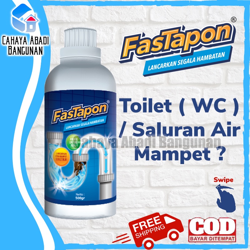 FasTapon Anti Sumbat Wc Saluran Air Wastafel Mampet Yang Bekerja Dengan Cepat dan Praktis