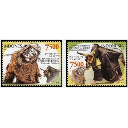 

Perangko Filateli A46 - Indonesia 17.09.2013 The 40th Anniversary of Diplomatic Relations with South