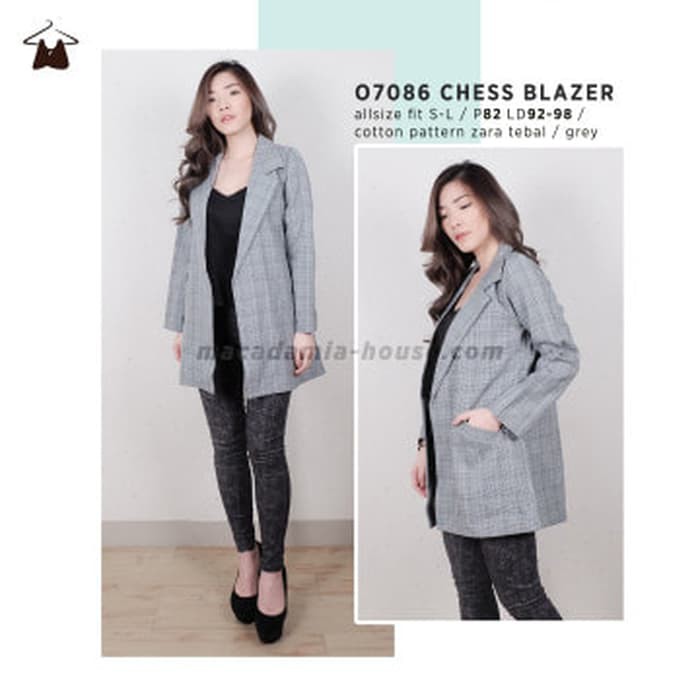 AZ27 Unik Set Blazer Zara Setelan Wanita Setelan Kerja Formal Stok Terbatas
