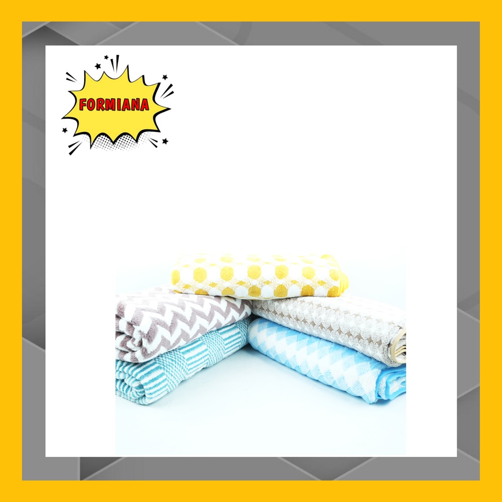 FM - Handuk Mandi MicroFiber WB/MF Motif 70 x 140 cm