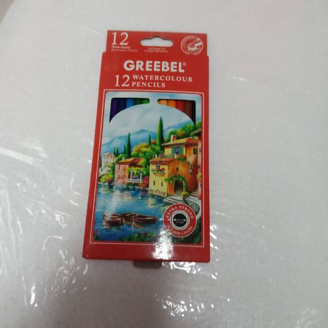 

Pensil Warna Greebel 12 Watercolour Free Kuas