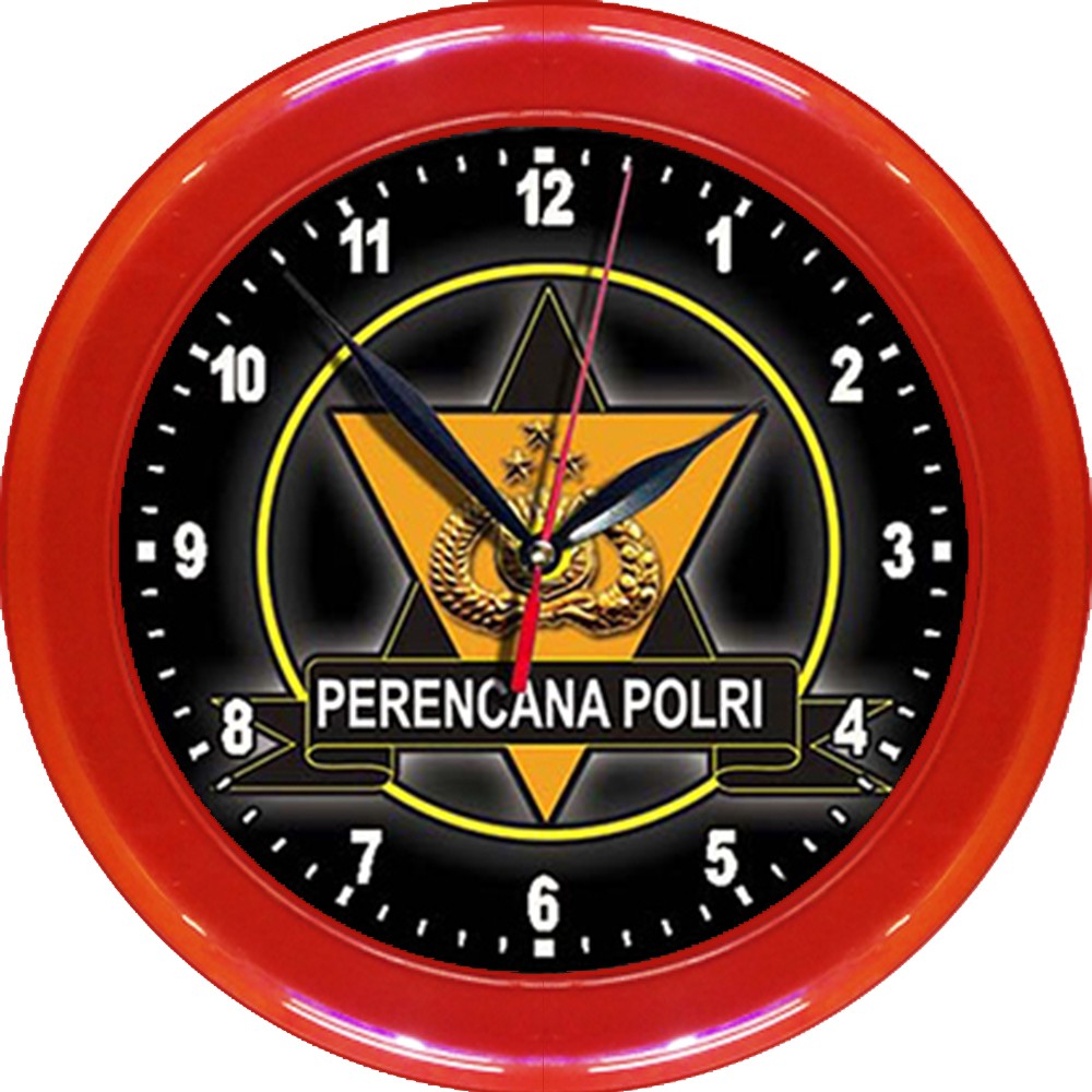 JAM DINDING PERENCANA PORLI PORLI  (DIAMETER 30CM)