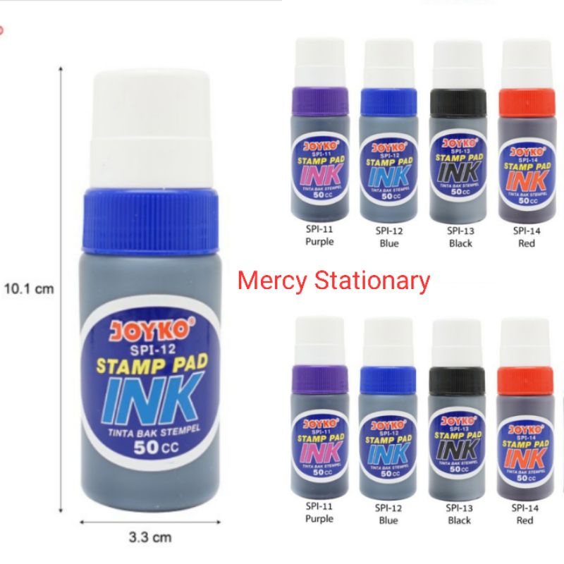 

Stamp Ink Tinta Stempel 50 cc Stamp Pad Ink Stampad