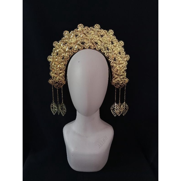 headpice mahkota mini suntiang/sunting padang minang Melayu pengantin bridal modifikasi