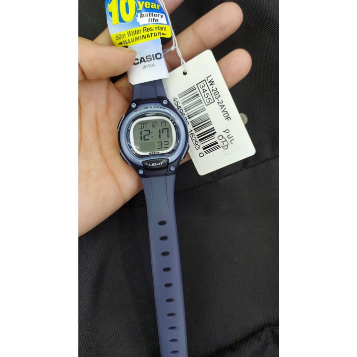 Jam Tangan Casio LW-203-2AVDF Original