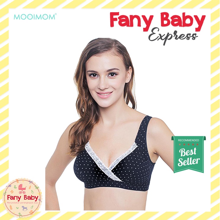 MOOIMOM CROSSOVER MATERNITY &amp; NURSING BRA B6886