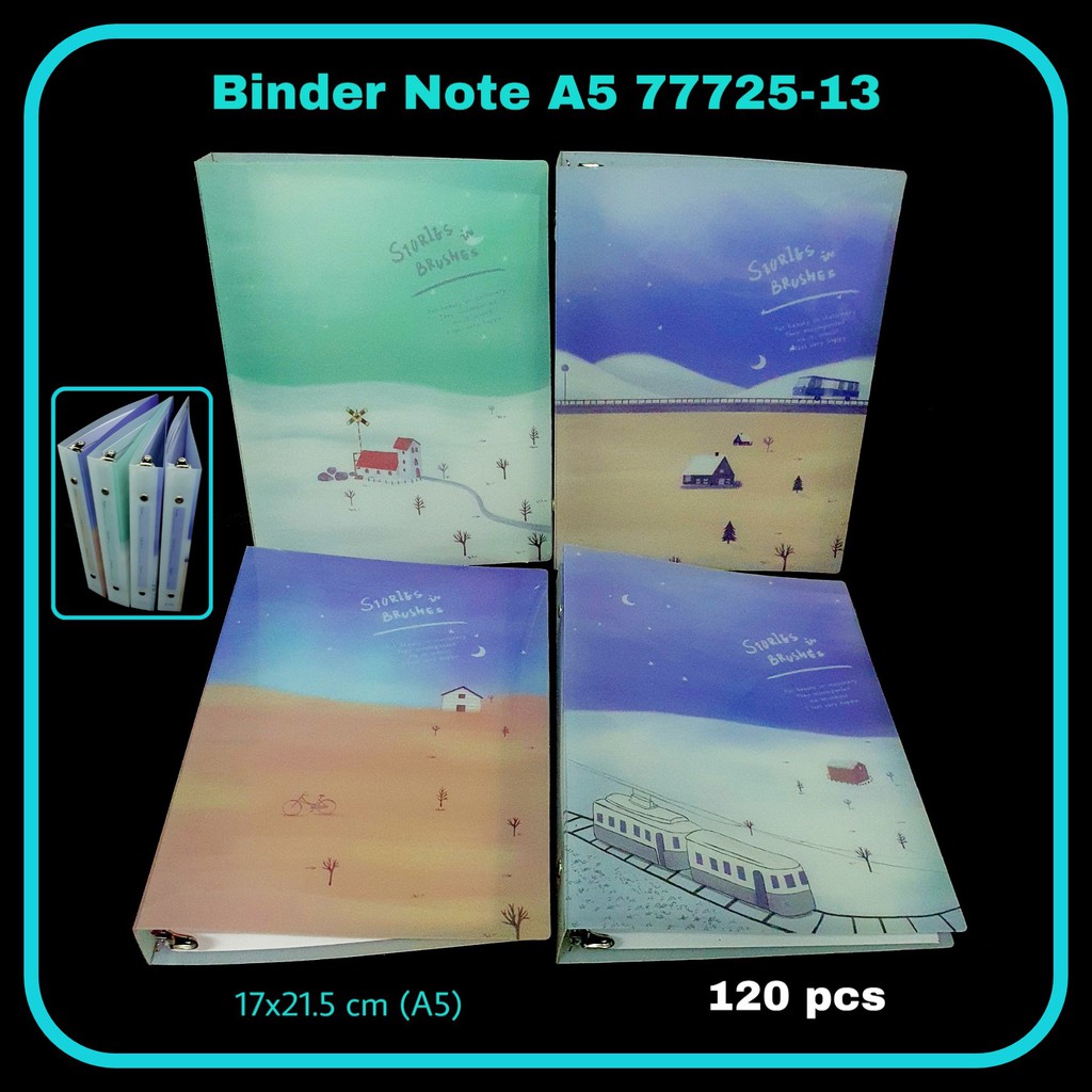 

ILP Binder Note A5 WZ-77725-13 / Buku Ring / Bindernote / Buku Note