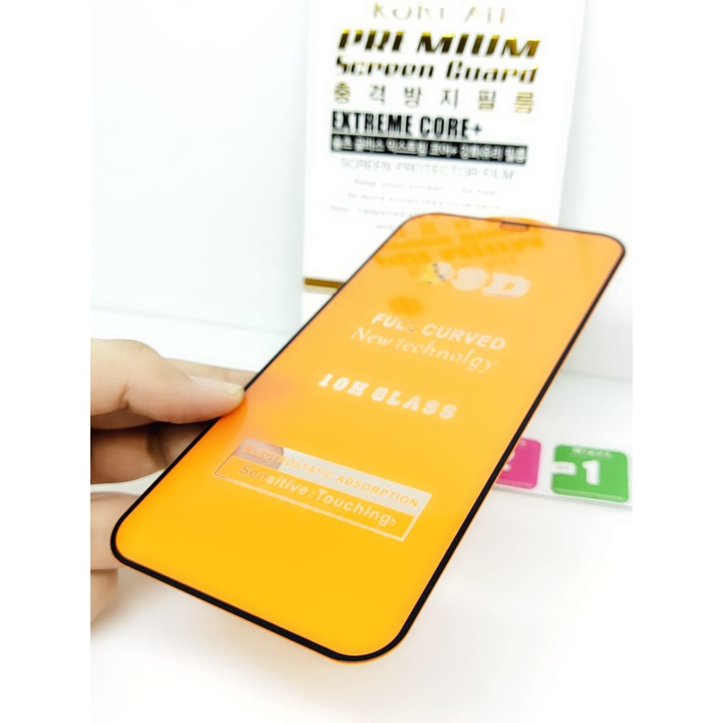 KOREAN Tempered Glass iPhone 12 Pro Max 6.7 inchi FULL SCREEN TG 5D 9D 21D FULL GLUE