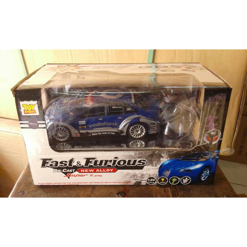 rc 1:24 jin hui long 4wd fast & furious biru