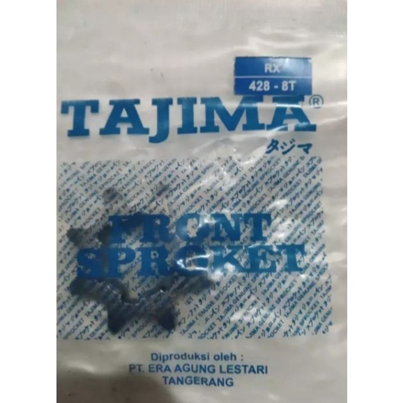 GEAR GIR DEPAN JUPITER Z 8T GIR DEPAN YAMAHA RX JUPITER VEGA CRYPTON F1 F1ZR 8T