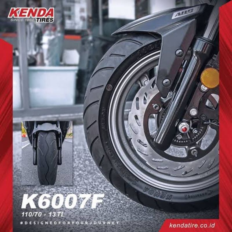 BAN RACING NMAX KENDA 6007 RING13 DEPAN DAN BELAKANG TUBELESS 110/70 120/70 130/70 140/70