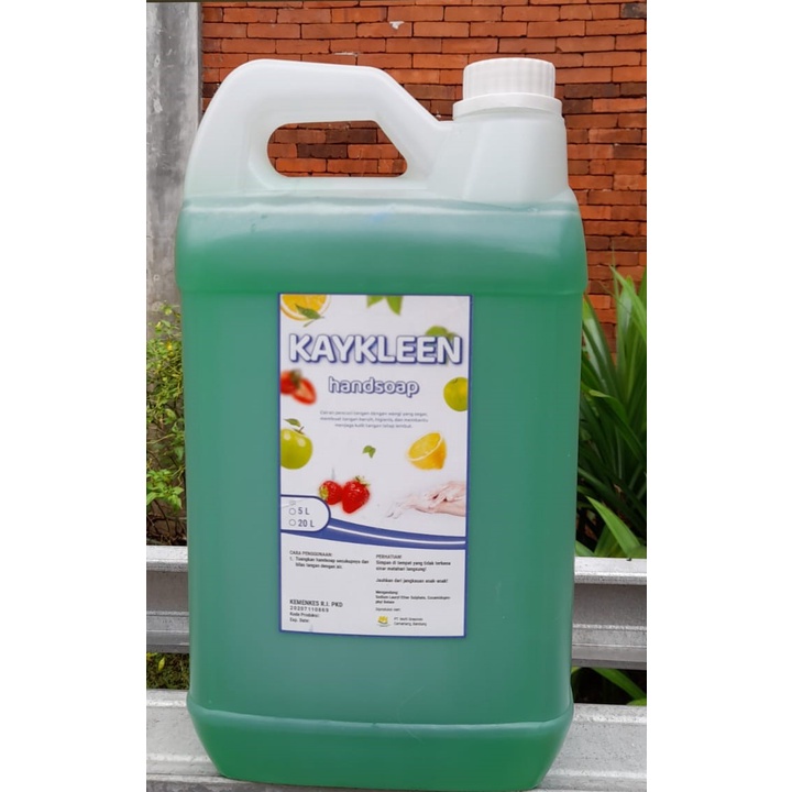 Sabun Cuci Tangan / Hand Soap 5 liter wangi Apple KAYKLEEN