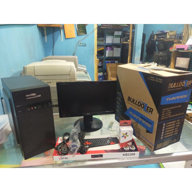 Paket Komputer Fullset Haswell core i5 Ram 4gb Hdd 500gb lcd 16&quot; wide