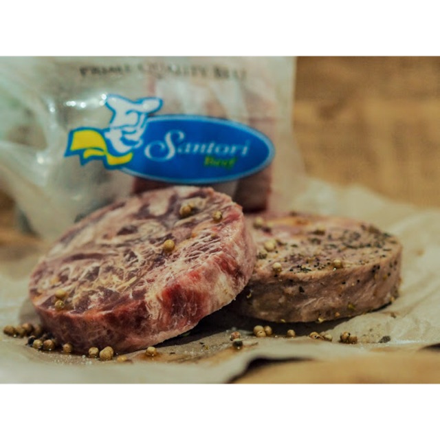 Santori blue label wagyu