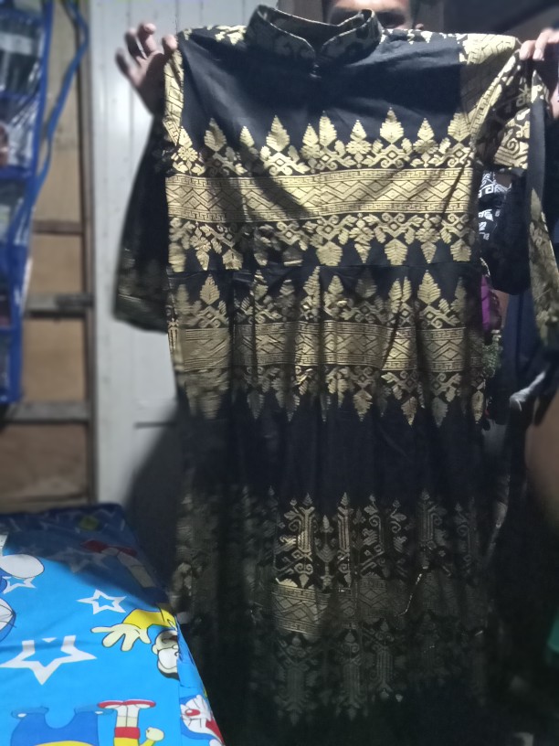 Bswart Batik Hrb026 Kenongo Hem Pendek Padi Pekalongan M L Xl Batik Pria Murah Modern Grosir