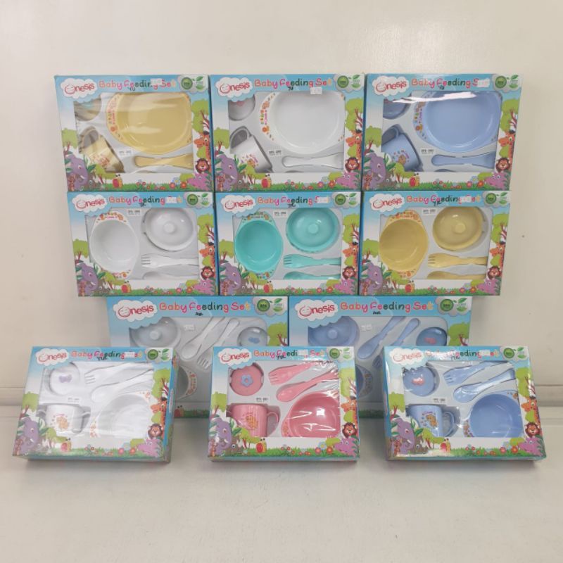 Peralatan Makan Bayi Baby Feeding Set ONESIS