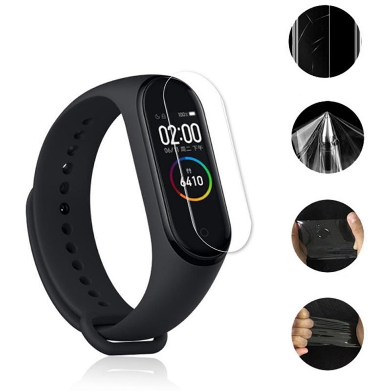 3Pcs Screen Protector for Xiaomi Mi Band  5 Hydrogel Film HD Soft TPU Protective Film for Xiaomi Band5 NFC