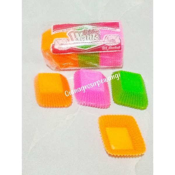 12 Pcs Citakan Agar Wajik/Cetakan Puding/Citakan Jeli