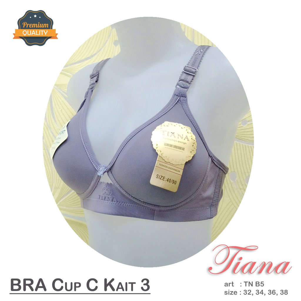 TIANA | BRA Cup Besar Kait 3 / BH Cup Besar Kait 3 / art TN B5