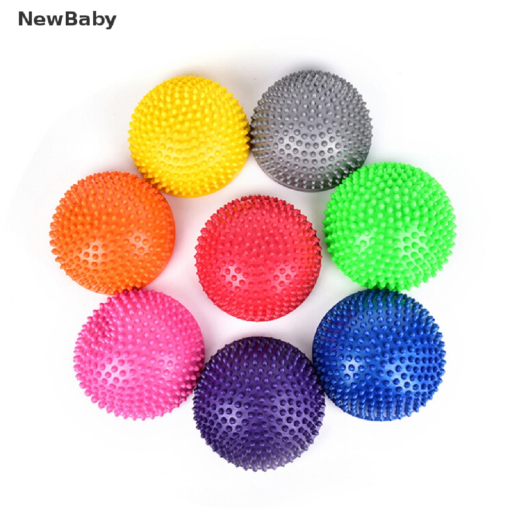 2pcs Mainan Bola Batu Keseimbangan Bentuk Setengah Lingkaran Untuk Melatih Sensorik Anak