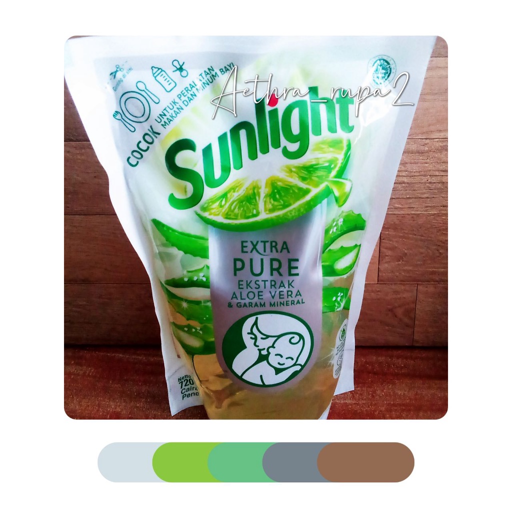 Sunlight Extra Pure Aloe Vera & Garam Mineral/ Sunlight Baby 720ml