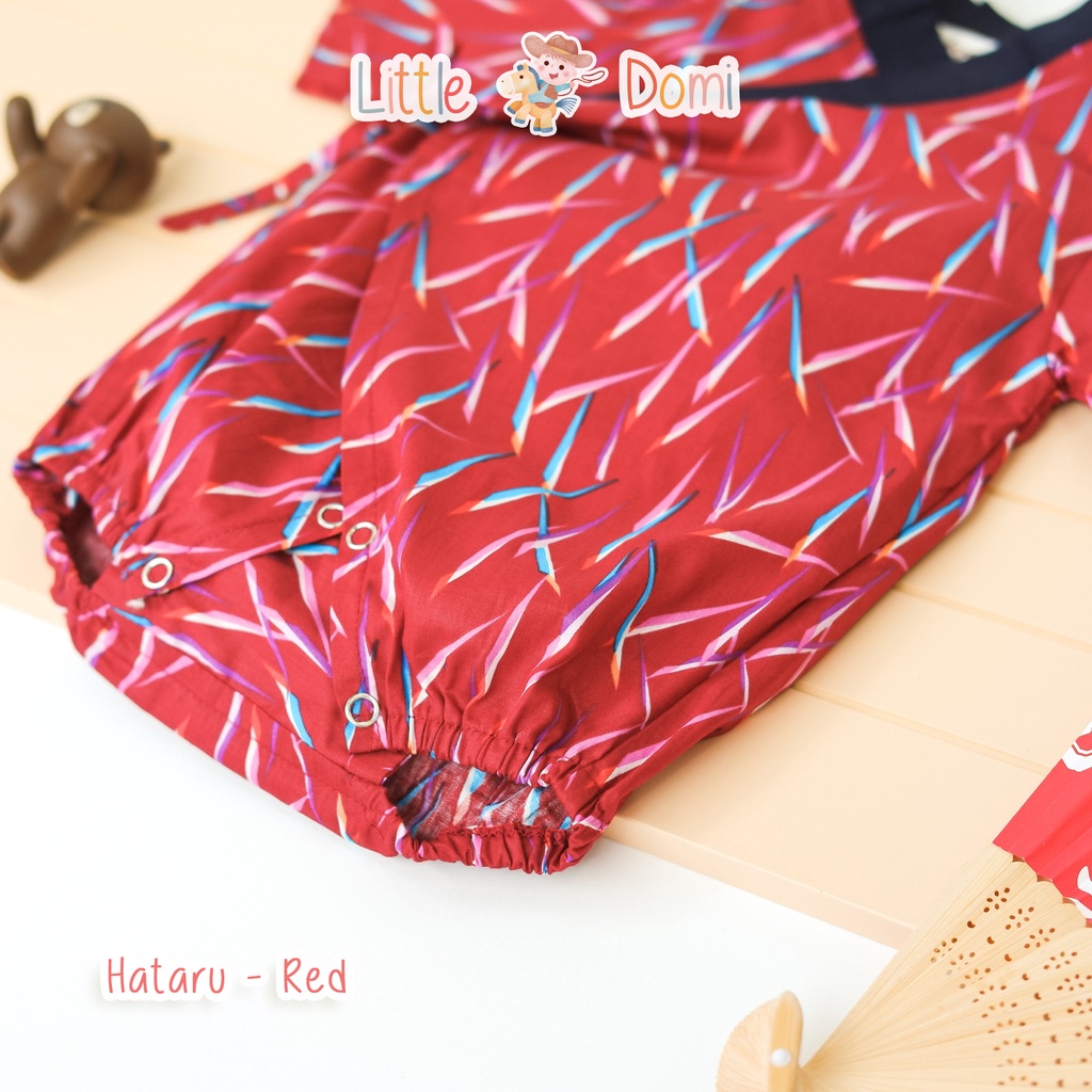 Hataru Kimono (Boy / Girl) - Pakaian Bayi - Kimono Bayi - Jumper Bayi - Little Domi