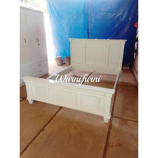 tempat tidur minimalis putih murah dipan murah dipan minimalis