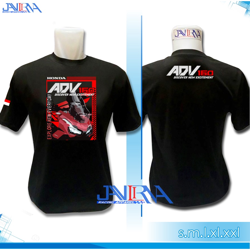 Kaos Baju Honda ADV160 Indonesia