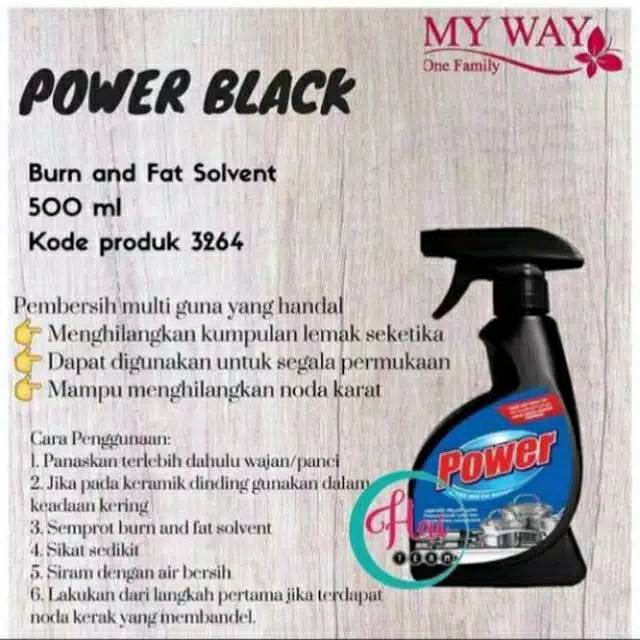 Power Black Pembersih Noda Kerak Pembersih Panci Pembersih Pantat Panci Pembersih Wajan May Way Shopee Indonesia
