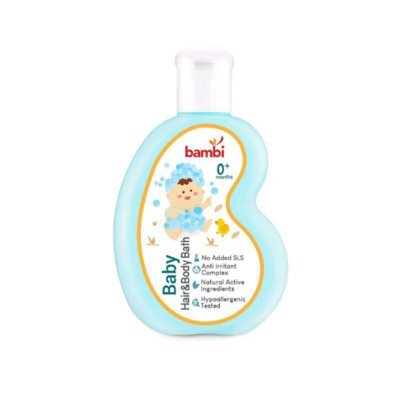 Bambi Baby Hair and Body Bath 2 in 1